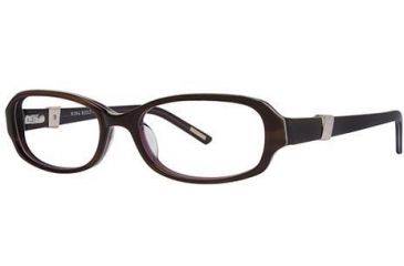 Image of Nina Ricci NR2577F Single Vision Prescription Eyeglasses - Frame Tortoise Purple, Size 51/16mm NR2577F02