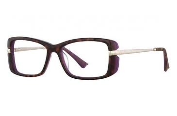 Image of Nina Ricci NR2717 Eyeglass Frames - Frame Tortoise/Purple, Size 53/15mm NR2717F02