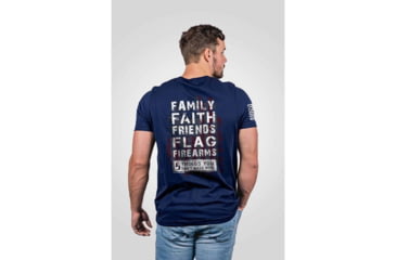 Image of Nine Line 5 Things Graphic T-Shirts - Mens, NV5THINGSTSMIDNAVS