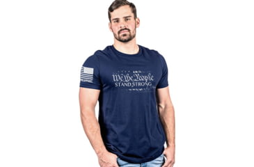 Image of Nine Line We The People T-Shirt - Mens, Midnight Navy, 2XL, WTPSTROTSMIDNIGHTNAVY2XL