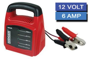 Image of Nippon 6 Amp Battery Charger, Red LBCH6PL