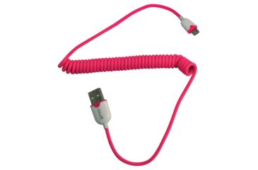 Image of Nippon Micro USB To USB - Sync/Charger Coiled Cable For Smartphone ICCMUPK5