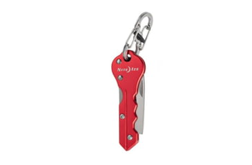 Image of Nite Ize DoohicKey Key Chain Hook Knife, Red, KMTC-10-R7