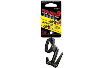 Image of Nite Ize Figure 9 Rope Tightener Tensioning Tool Large Black Single Pack
