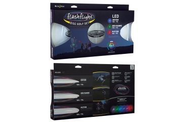 Image of Nite Ize Flashflight LED Disc Golf Set FGDK-07-R8