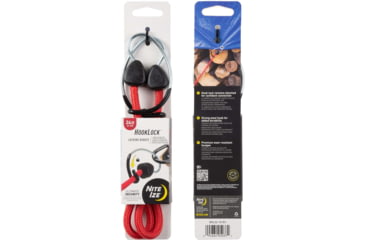 Image of Nite Ize Hooklock Locking Bungee, Red - BHL24-10-R3