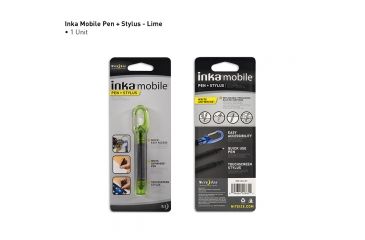 Image of Nite Ize Inka Mobile Pen, Translucent Lime IMP-M3-R7