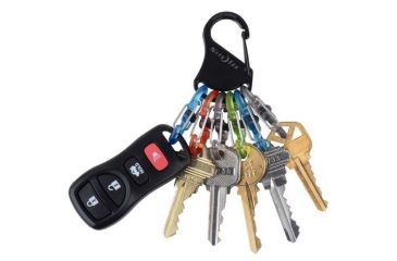 Image of Nite Ize KeyRack Locker Stainless - S-Biner Plastic MicroLocks KLKP-01-R3