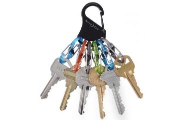 Image of Nite Ize KeyRack Locker Stainless - S-Biner Plastic MicroLocks KLKP-01-R3