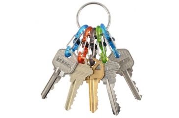 Image of Nite Ize KeyRing Locker S-Biner, Assorted, KRGP-11-R3