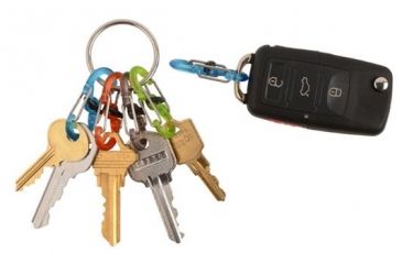 Image of Nite Ize KeyRing Locker S-Biner, Assorted, KRGP-11-R3