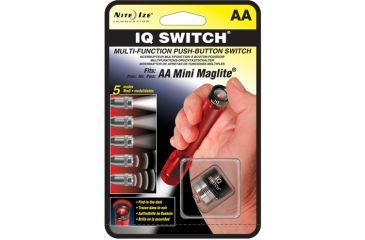 Image of Nite Ize NIQ-07-AA Multi-Function Push-Button IQ Switch Upgrade for AA Mini Maglite Flashlights