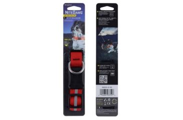 Image of Nite Ize Nite Dawg LED Light Up Dog Collar S Red, S NND2S-10-R3