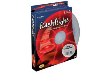Image of Nite Ize FlashFlight LED Illuminated Flying Disc Red