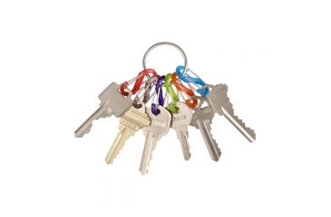 Image of Nite Ize S-Biner KeyRing, Stainless, KRG2-11-R3