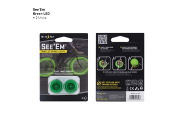 Image of Nite Ize See Em LED - Green, 2pk NSE2-03-28