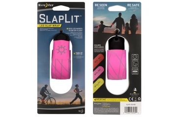 Image of Nite Ize SlapLit LED Slap Wrap,Neon Pink SLP2-35-R3