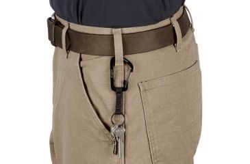 Image of Nite Ize SlideLock Key Ring #3 Black, 3 CSLW3-01-R6