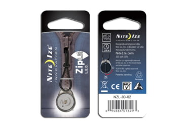 Image of Nite Ize LED ZipLit Zipper Light, Single, White, NZL-03-02