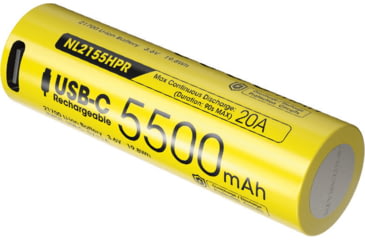 Image of Nitecore 21700 Rechargeable Battery, NCNL2155HPR
