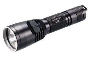 Image of Nitecore Chameleon CI6 IR CREE XP-G2 R5 and CREE XP-E R2 LED Flashlight, 440 Lumens, Black, Runs on 2x CR123A or 1x18650 Batteries NITECORE-CI6-XPG2-SMO