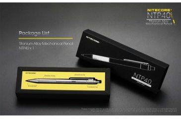 Image of Nitecore Mechanical Pencil, Silver, NTP40