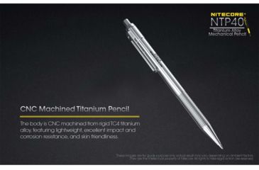 Image of Nitecore Mechanical Pencil, Silver, NTP40
