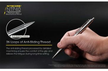 Image of Nitecore Mechanical Pencil, Silver, NTP40