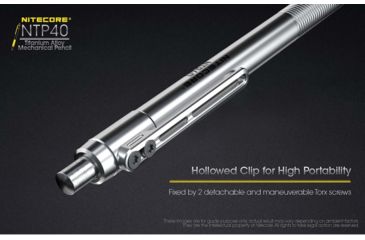 Image of Nitecore Mechanical Pencil, Silver, NTP40
