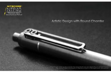 Image of Nitecore Mechanical Pencil, Silver, NTP40