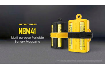 Image of Nitecore NBM41 Battery Magazine, Black, 6952506495160