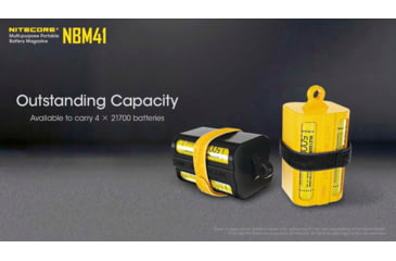 Image of Nitecore NBM41 Battery Magazine, Black, 6952506495160
