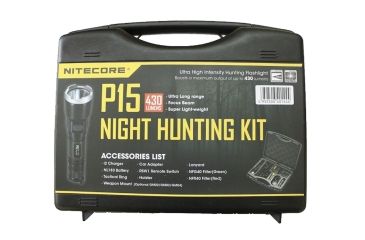 Image of Nitecore P15 Night Hunting Kit, Black, P15-HUNTING-KIT