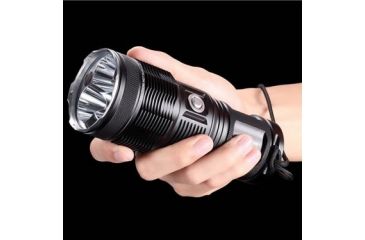 Image of Nitecore TM15 Tiny Monster 3 x CREE XM-L2s LED Flashlight, 2650 Lumens, Black, Uses 4x 18650 or 8x CR123A NITECORE-TM15-XML2