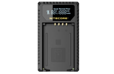 Image of Nitecore ULM240 Leica Digital USB Battery Charger for BP-SCL2 Camera Batteries, Black, 6952506491810
