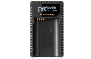 Image of Nitecore ULSL Leica Digital USB Battery Charger for BP-SCL4 Camera Batteries, Black, 6952506491834