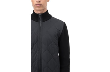 Image of Nobis Ero Tailored Hybrid Sweaters - Men's, Black, Small, ERO-Black-S