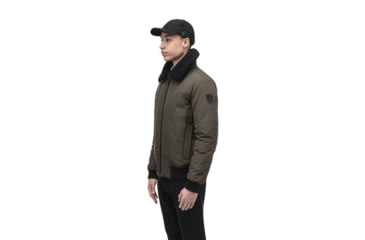 Image of Nobis Layton Tactical Full Zip Sweaters - Mens, Clover, Large, LAYTON-Clover-L