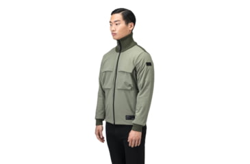 Image of Nobis Layton Tactical Full Zip Sweaters - Mens, Clover, Extra Large, LAYTON-Clover-XL