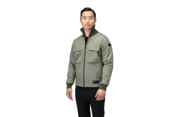 Image of Nobis Layton Tactical Full Zip Sweaters - Mens, Clover, Extra Large, LAYTON-Clover-XL