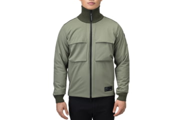 Image of Nobis Layton Tactical Full Zip Sweaters - Mens, Clover, Extra Large, LAYTON-Clover-XL