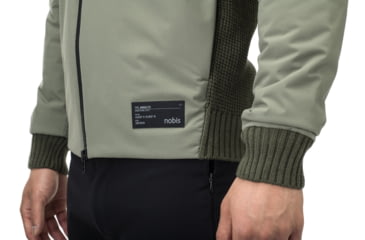 Image of Nobis Layton Tactical Full Zip Sweaters - Mens, Clover, Extra Large, LAYTON-Clover-XL