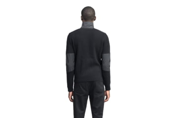 Image of Nobis Wai Half Zip Sweaters - Mens, Black, Extra Large, WAI-Black-XL