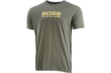 Image of Nomad Boss Tom Men's T-shirt Olive Heather Medium