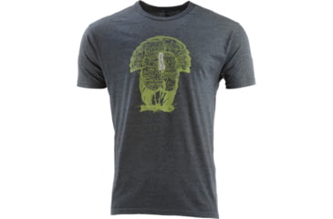Image of Nomad Gobbler Word Cloud Men's T-shirt Heather Grey Medium