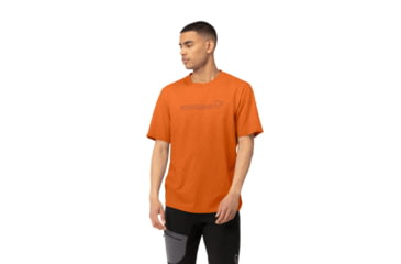 Image of Norrona /29 Cotton Norrna Viking T-Shirt - Mens, Gold Flame, Large, 3422-21-1002-L