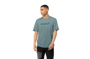 Image of Norrona /29 Cotton Norrna Viking T-Shirt - Mens, Trooper, Small, 3422-21-8016-S