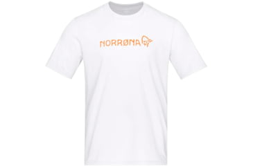Image of Norrona Big Stitch T-Shirt - Mens, Pure White, Extra Large, 3403-23 9000 XL