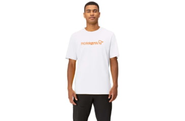 Image of Norrona Big Stitch T-Shirt - Mens, Pure White, Extra Large, 3403-23 9000 XL