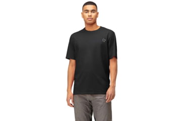 Image of Norrona Duotone T-Shirt - Mens, Caviar Black, Extra Large, 3414-22 7718 XL